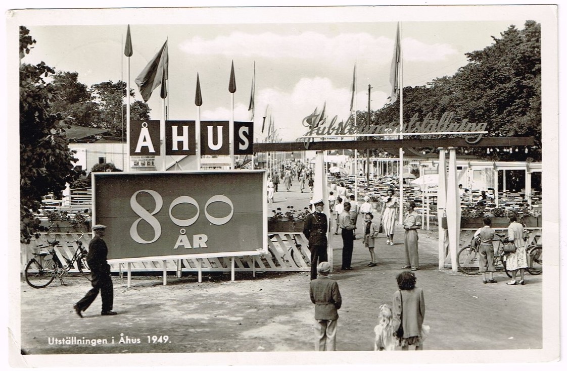 Åhus  Utställningen i Åhus 1949