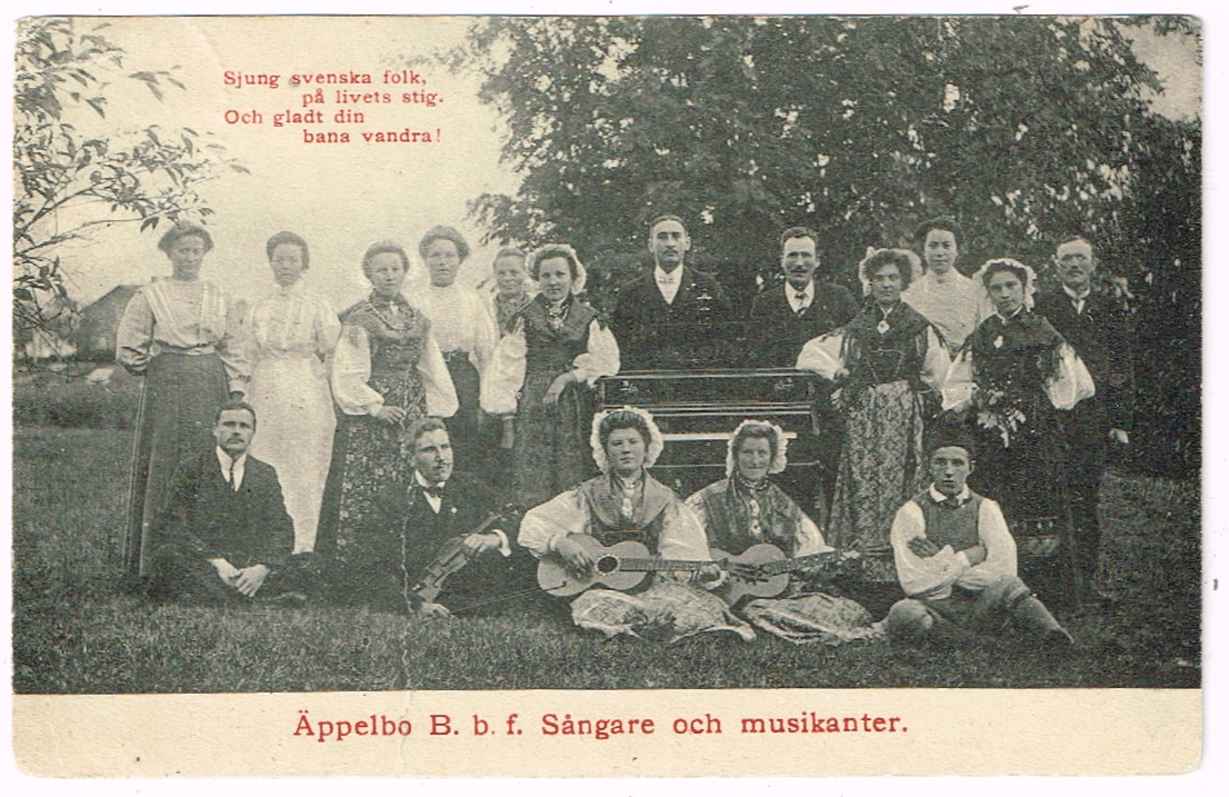 Äppelbo  B.b.f. Sångare och musikanter